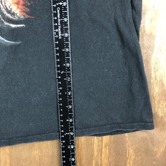 Iron Maiden Mens Shirt Black Book of Souls North America Tour Graphic Print M - Picture 8 of 11